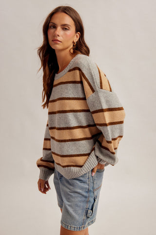 Study Break Stripe Sweater
