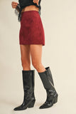 Late Entry Mini Skirt