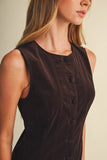 Townhouse Corduroy Midi Dress