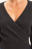 Over Under Wrap Sweater