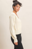 Over Under Wrap Sweater