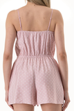Summer Drawstring Romper