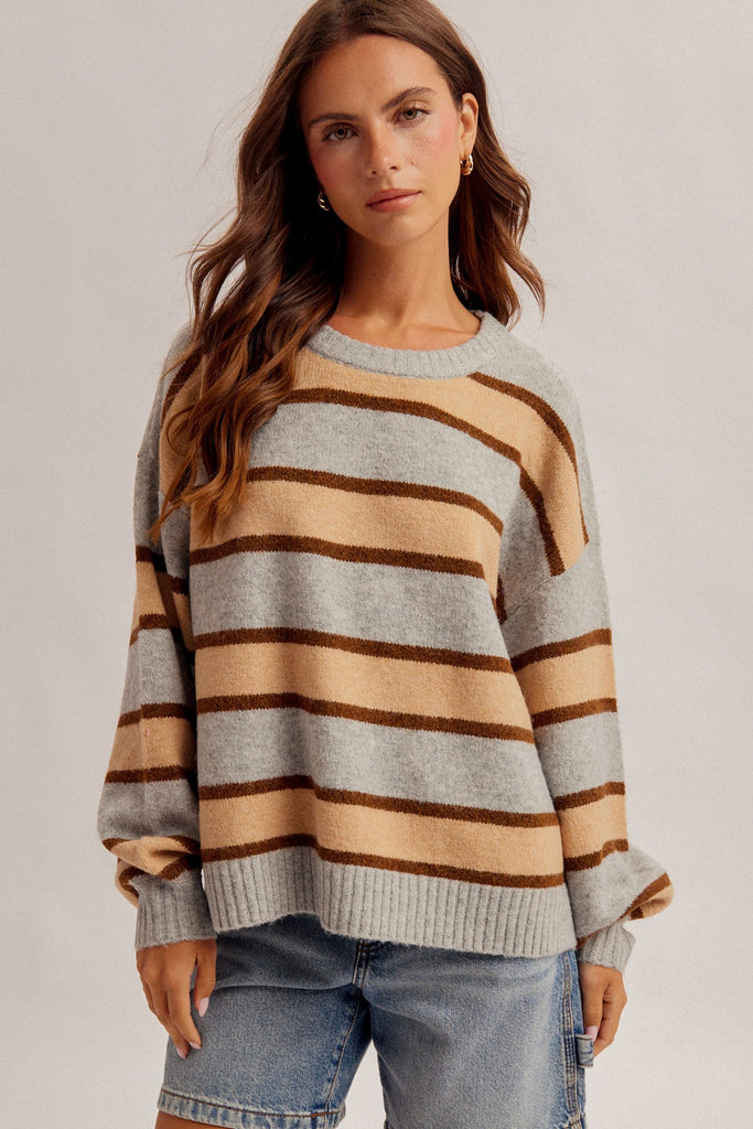 Study Break Stripe Sweater