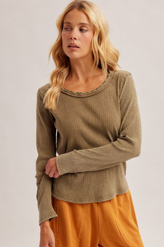After Class Ribbed Top