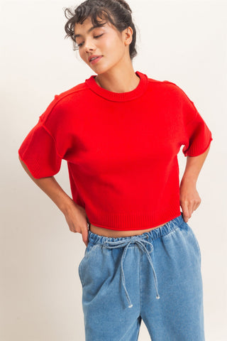 Off Record Knit Tee