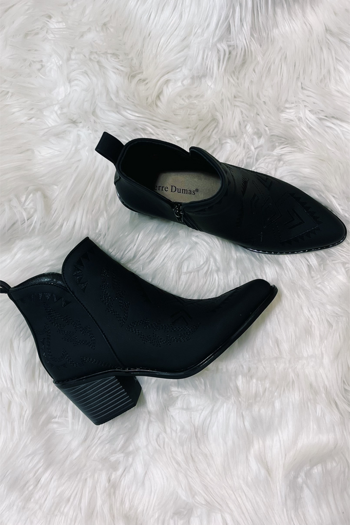 Come On Over Bootie in Black