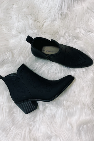 Come On Over Bootie in Black