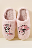 Cowgirl Slippers in Pink