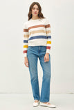 On Trend Striped Sweater