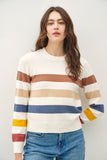 On Trend Striped Sweater