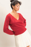 Over Under Wrap Sweater