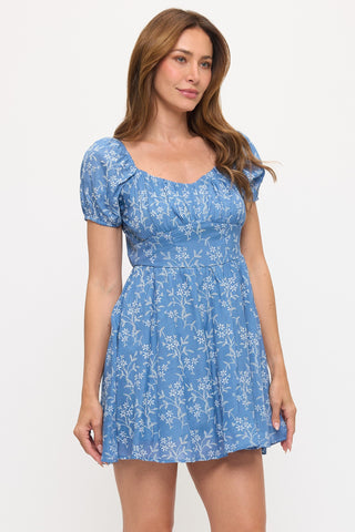 Wildflower Charm Mini Dress