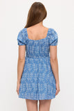 Wildflower Charm Mini Dress