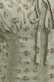 Olive Petals Lace Top