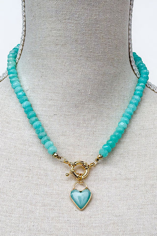 Connie Necklace - Light Blue