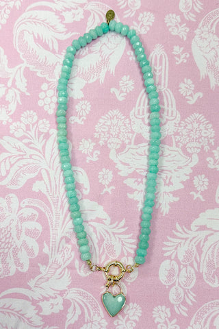 Connie Necklace - Light Blue