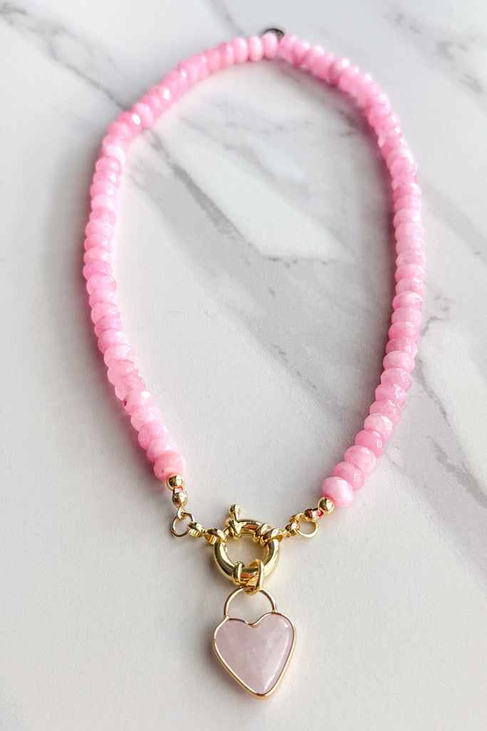 Connie Necklace - Pink