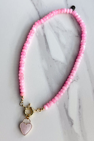 Connie Necklace - Pink