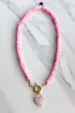 Connie Necklace - Pink