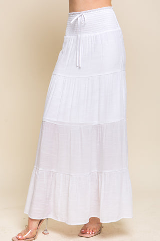 Sunny Signs Skirt in White