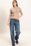 Cozy Dots Cardigan