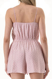 Summer Drawstring Romper