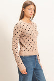 Cozy Dots Cardigan
