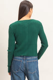 Buttoned Up Cable Cardigan