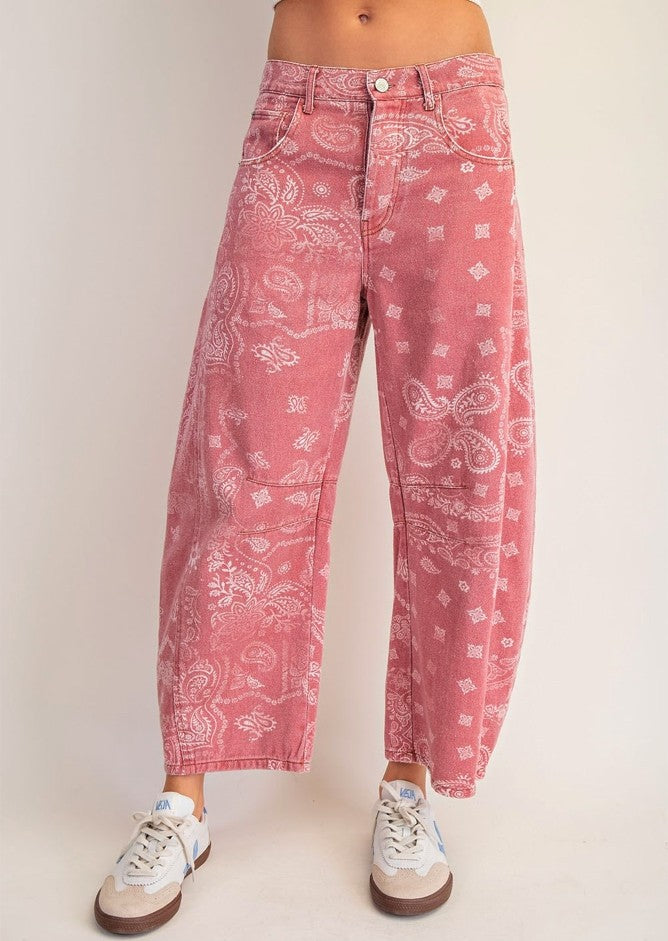 Cedar Trail Barrel Jeans