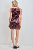 Cherry Noir Mini Dress