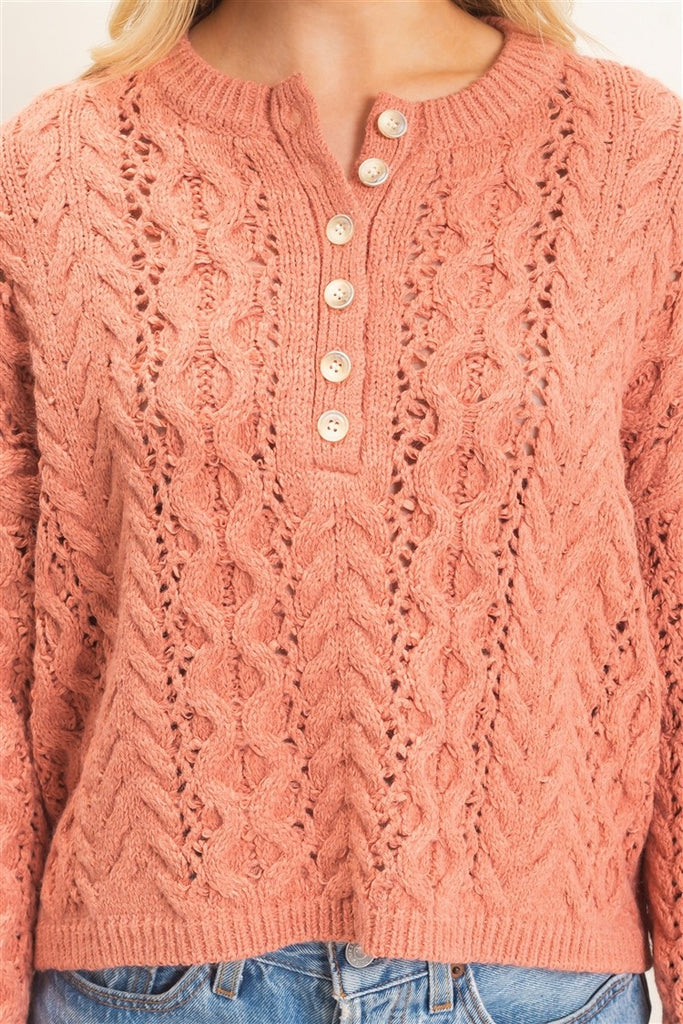 Just Right Cable Henley