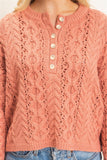 Just Right Cable Henley