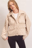 Varsity Lane Quilted Jacket