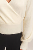 Over Under Wrap Sweater