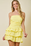 Sunkissed Ruffle Mini Dress