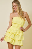Sunkissed Ruffle Mini Dress