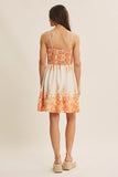 Sunkissed Petals Mini Dress