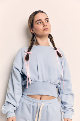 Soft Escape Crop Sweatshirt