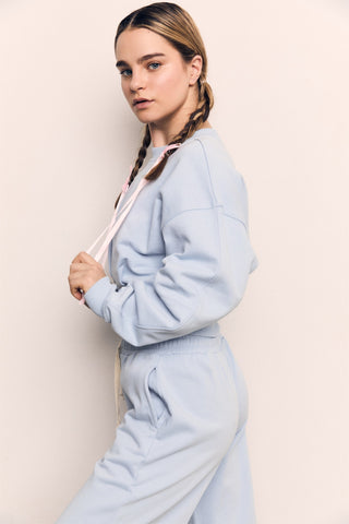 Soft Escape Crop Sweatshirt