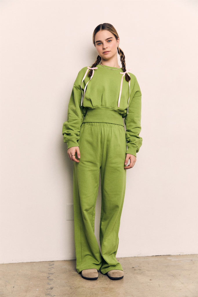 Soft Escape Crop Sweatshirt