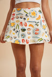 Amalfi Market Mini Skort