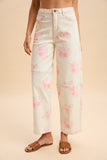 Cottage Bloom Barrel Jeans
