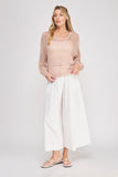Soft Sands Crochet Sweater