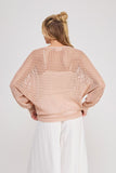 Soft Sands Crochet Sweater