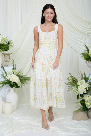Blooming Grace Midi Dress