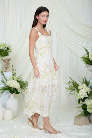 Blooming Grace Midi Dress