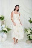 Blooming Grace Midi Dress