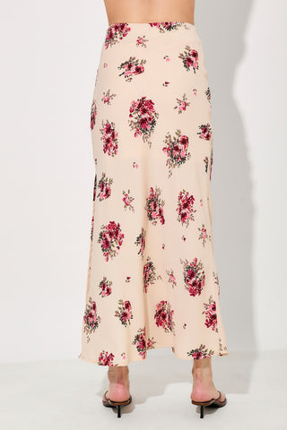 Miles Away Floral Skirt