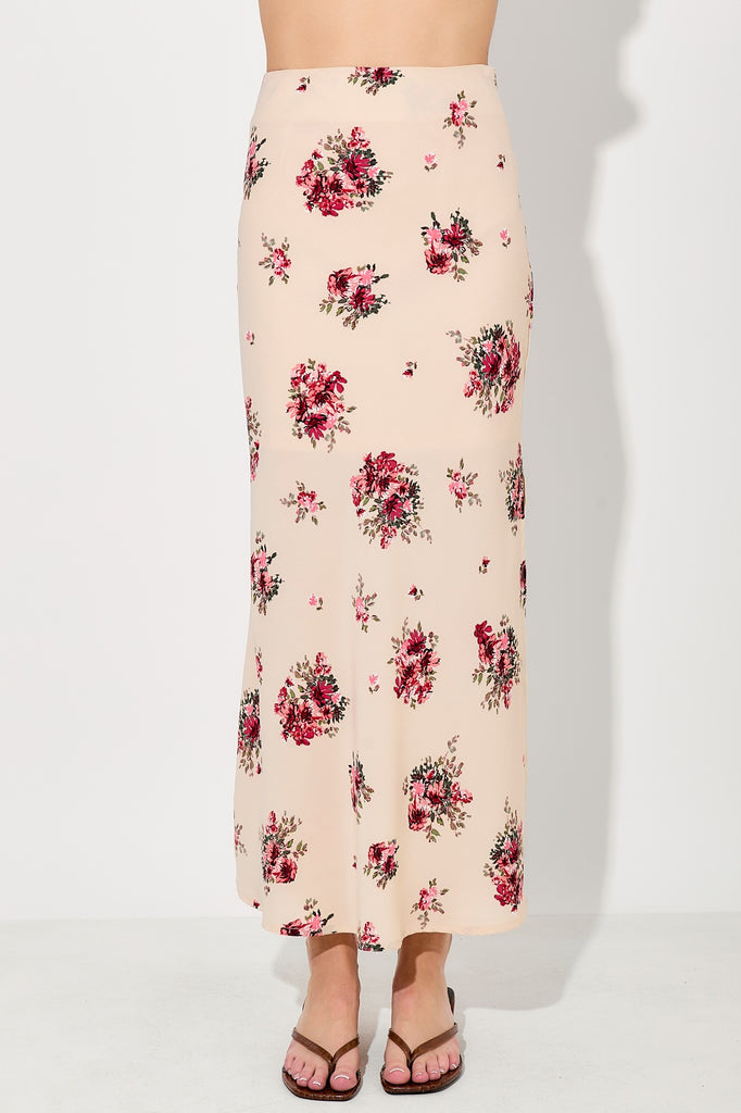 Miles Away Floral Skirt