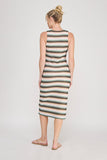 Sorbet Stripe Midi Dress